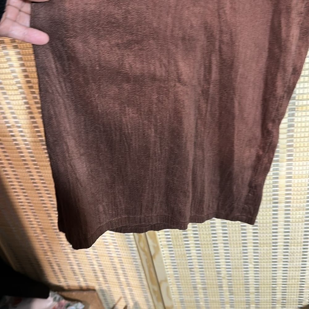 Cynthia Ashby Dark Copper Bronze Brown Wide Leg Culottes Palazzo Pants W36 Silk? - Picture 8 of 14